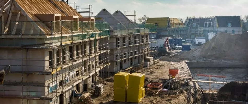 Construction of a new house in the netherlands - construction stock videos & royalty-free footage.